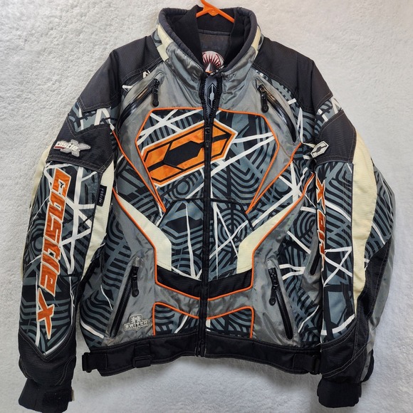 Castle X Switch Special‎ Edition Mens Snowmobile Jacket Medium Graphic Insulated